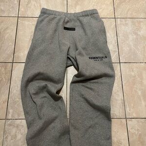 Essentials Light Gray Sweatpants
